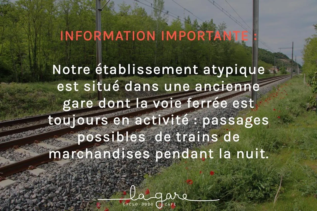 La Gare Soyons Hotel 0*,  Frankrijk